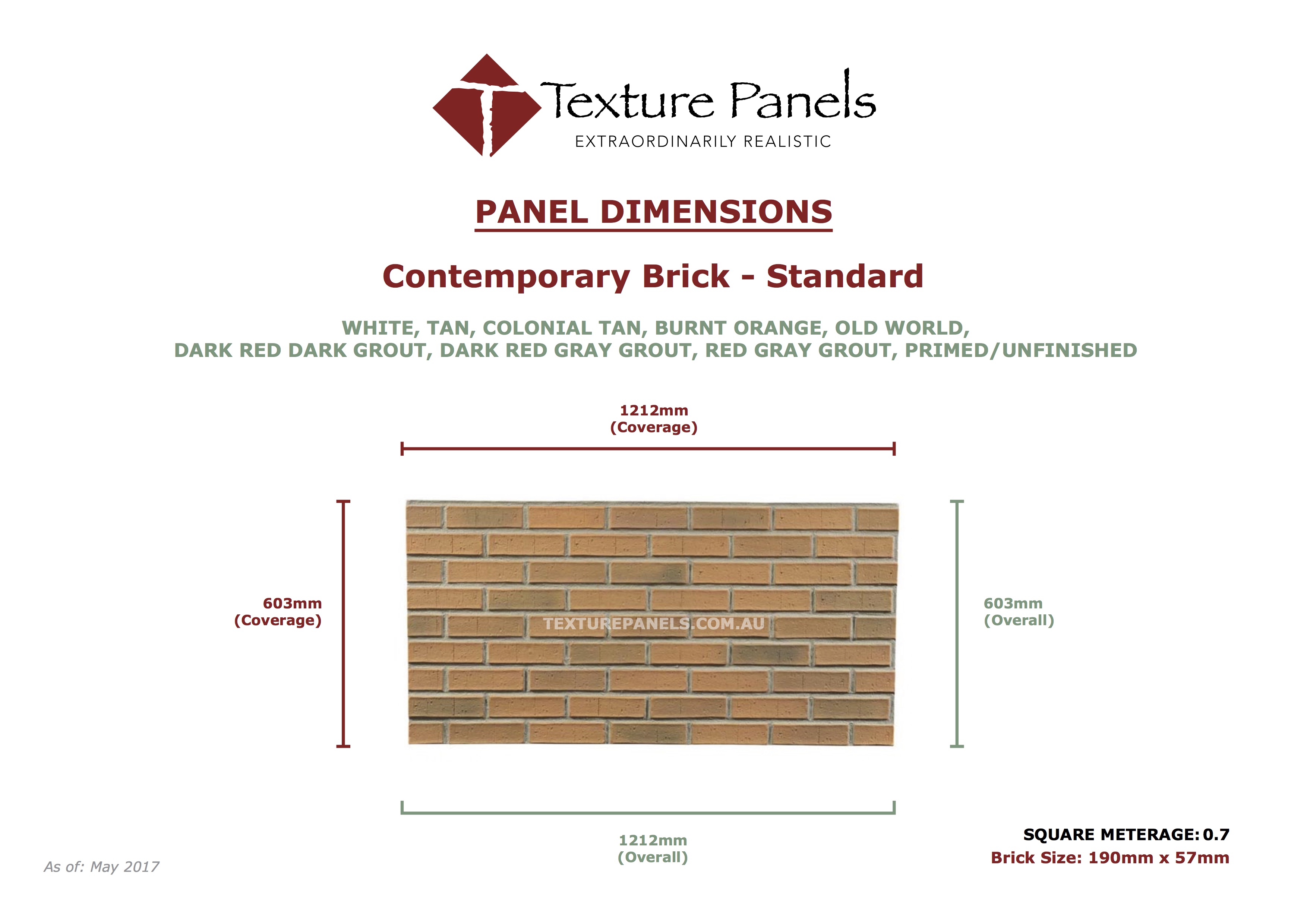 Contemporary Brick - Standard